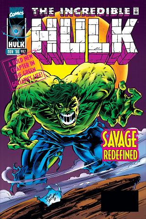 Incredible Hulk #447  cover