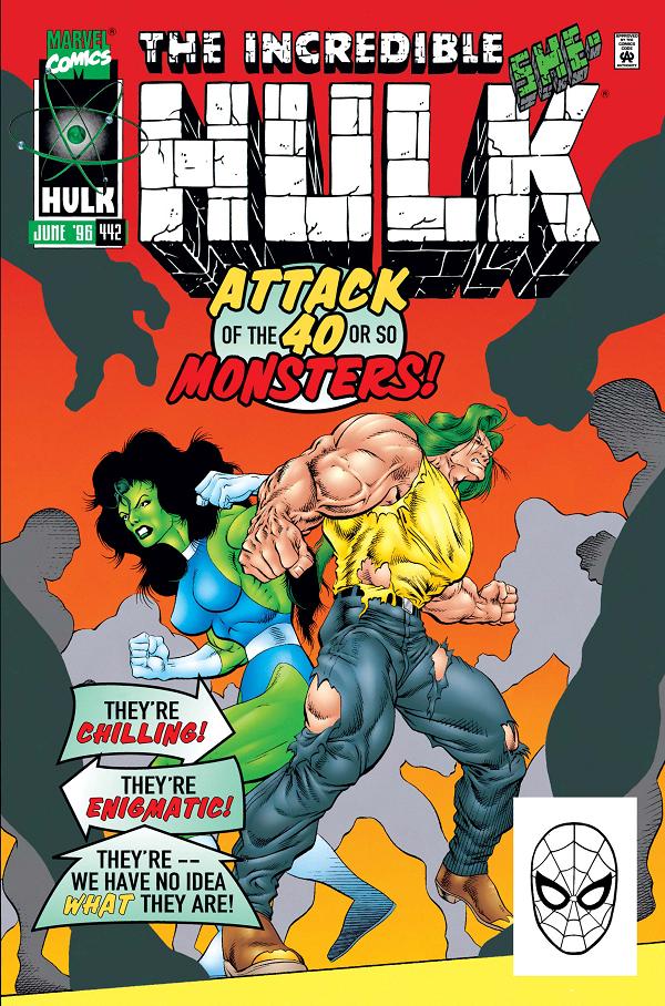 Incredible Hulk #442  cover