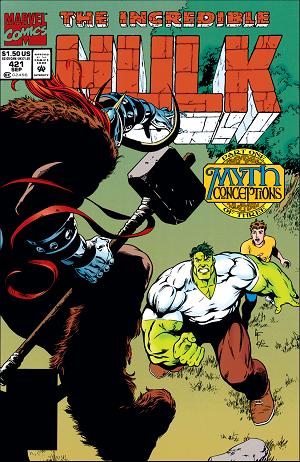 Incredible Hulk #421  cover