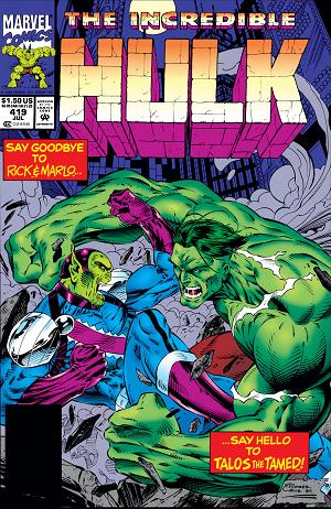 Incredible Hulk #419  cover