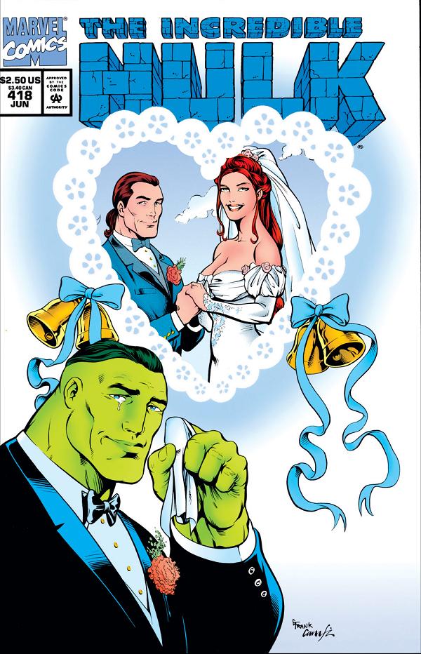 Incredible Hulk #418  cover