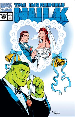 Incredible Hulk #418  cover