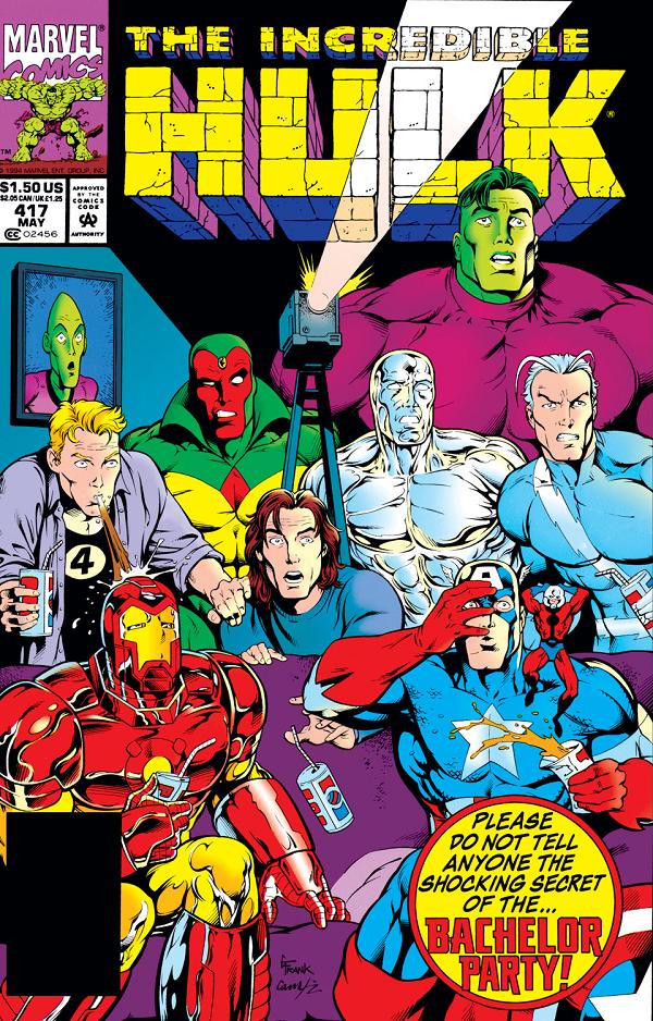 Incredible Hulk #417  cover