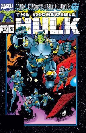 Incredible Hulk #413  cover