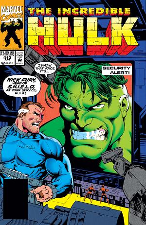Incredible Hulk #410  cover
