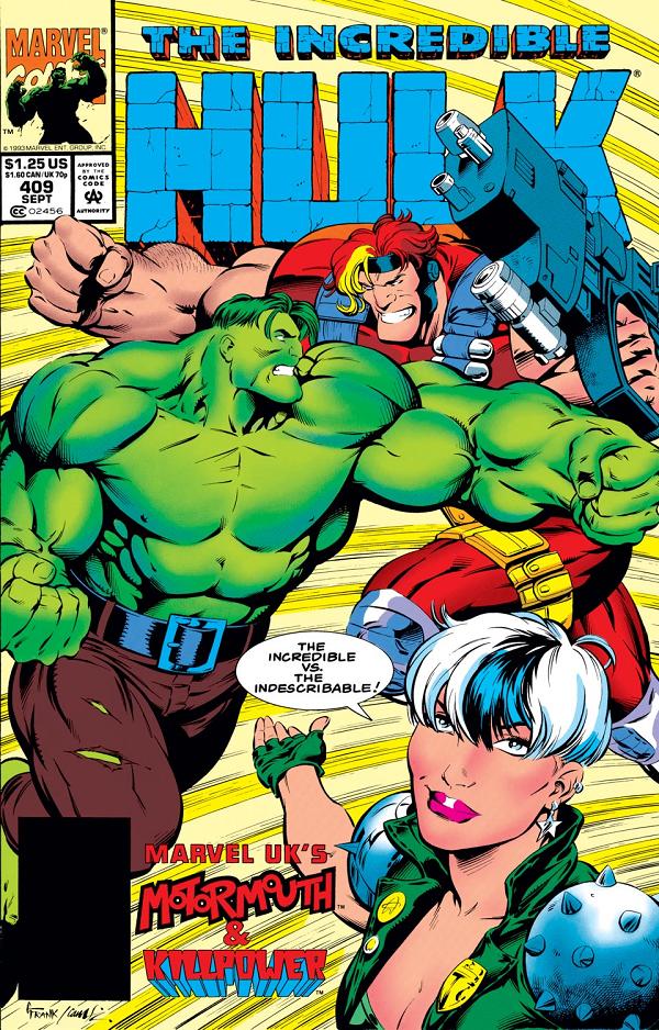 Incredible Hulk #409  cover