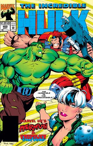 Incredible Hulk #409  cover
