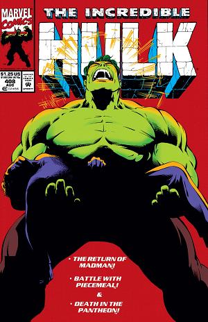 Incredible Hulk #408  cover