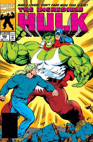 Incredible Hulk #406  cover
