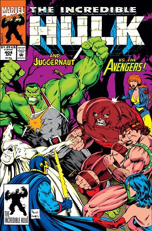 Incredible Hulk #404  cover
