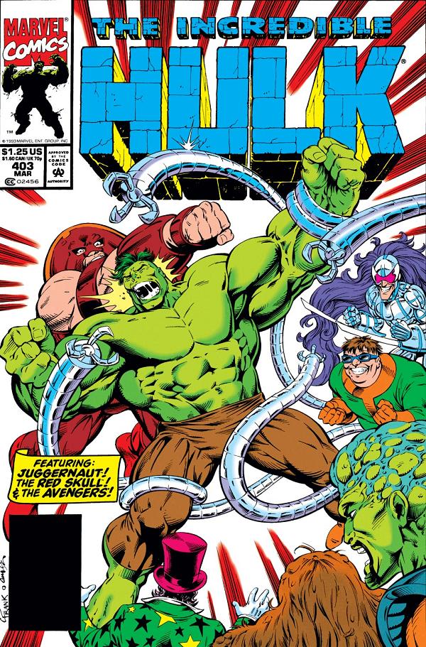 Incredible Hulk #403  cover