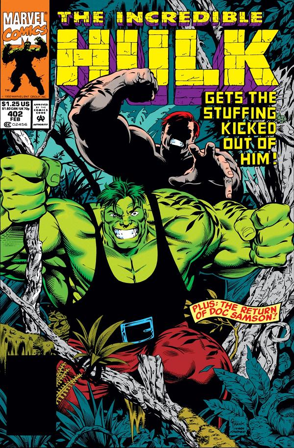 Incredible Hulk #402  cover