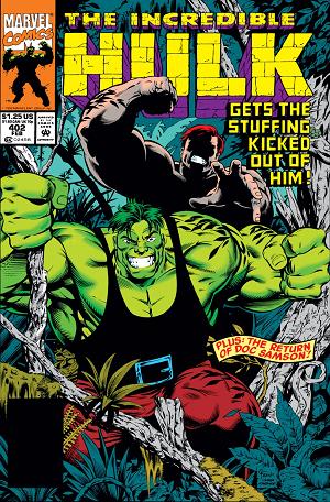 Incredible Hulk #402  cover