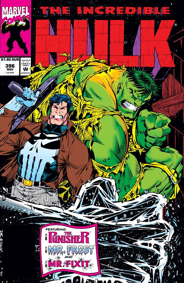 Incredible Hulk #396  cover
