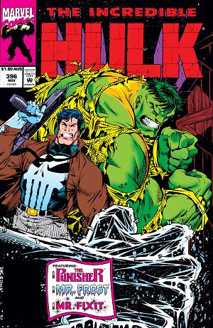 Incredible Hulk #396  cover