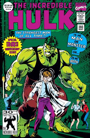 Incredible Hulk #393  cover