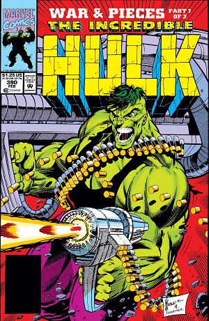 Incredible Hulk #390  cover