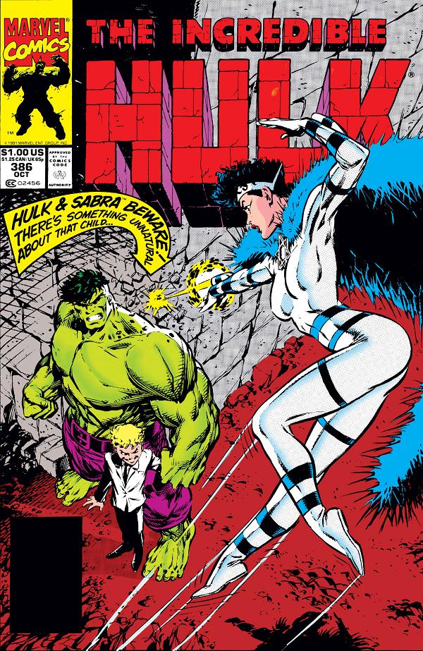 Incredible Hulk #386  cover
