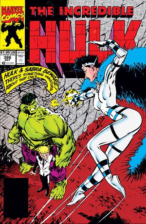 Incredible Hulk #386  cover