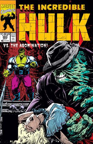 Incredible Hulk #383  cover