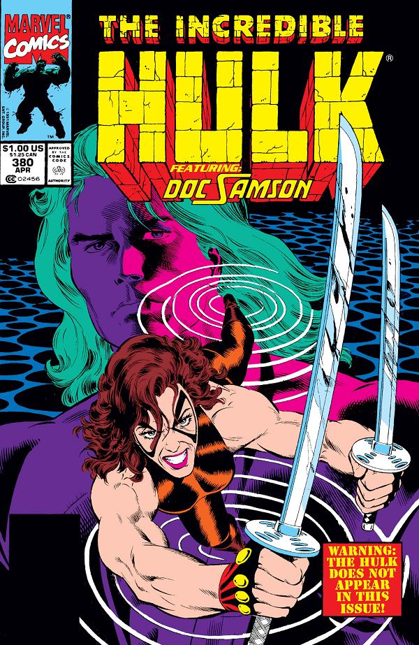 Incredible Hulk #380  cover