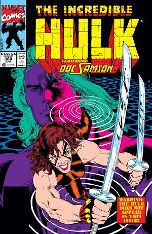 Incredible Hulk #380 cover