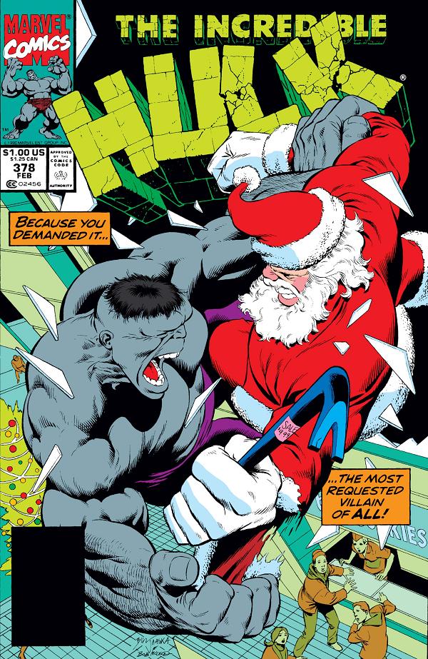 Incredible Hulk #378  cover
