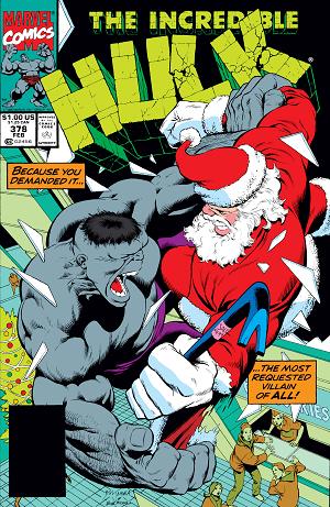 Incredible Hulk #378 cover