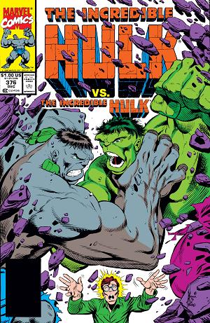 Incredible Hulk #376  cover