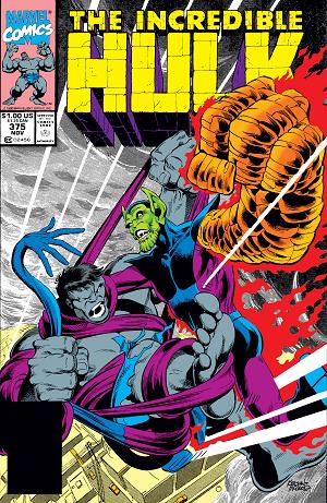 Incredible Hulk #375  cover