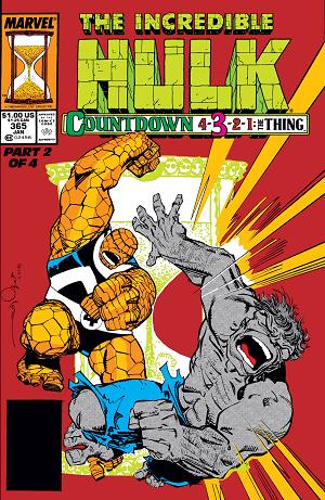 Incredible Hulk #365 cover