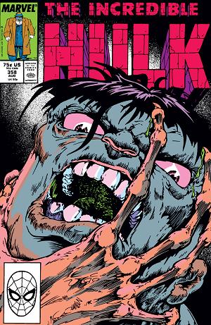 Incredible Hulk #358 cover