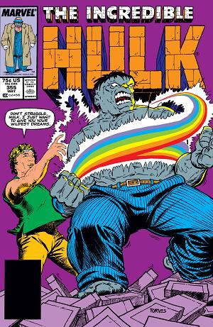Incredible Hulk #355 cover