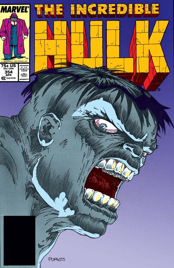 Incredible Hulk #354  cover