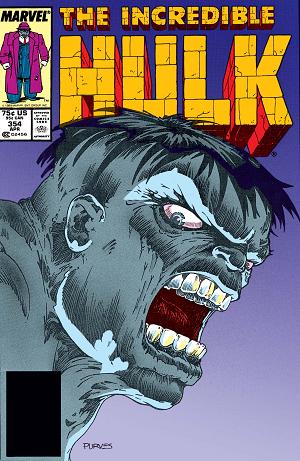 Incredible Hulk #354 cover