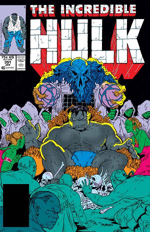 Incredible Hulk #351 cover
