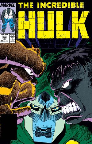 Incredible Hulk #350 cover