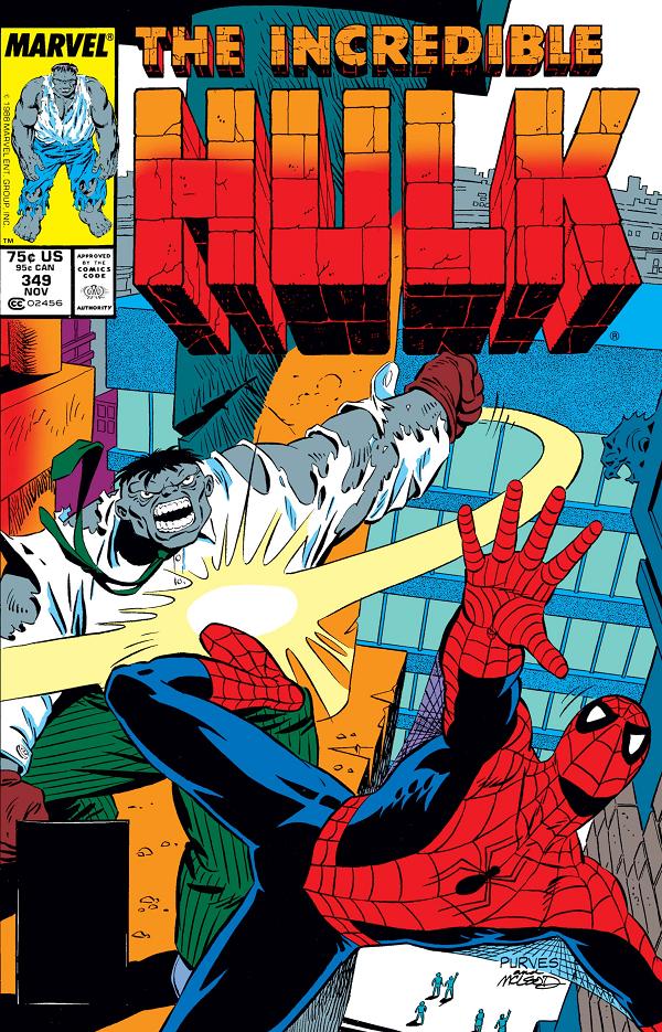 Incredible Hulk #349  cover