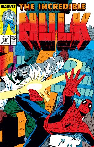Incredible Hulk #349 cover
