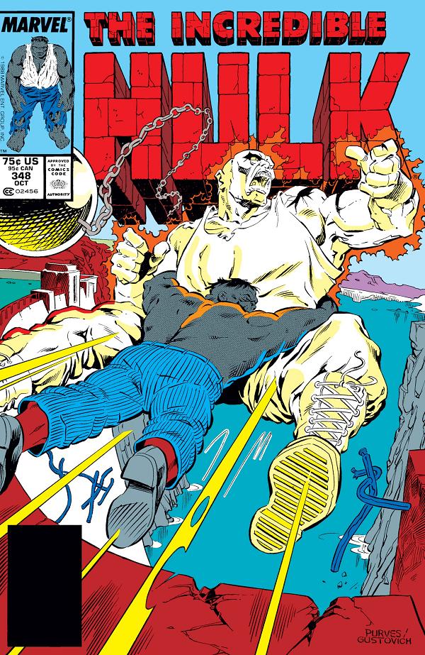 Incredible Hulk #348  cover
