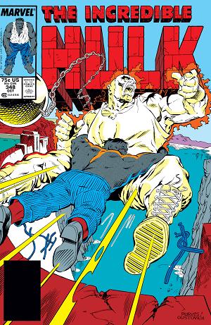 Incredible Hulk #348 cover