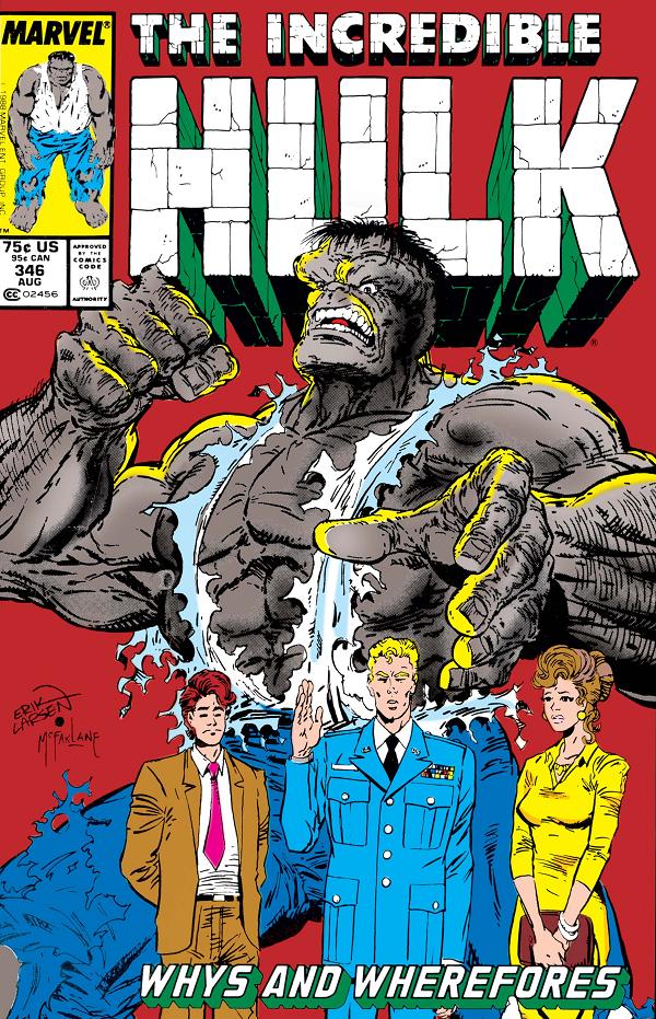 Incredible Hulk #346  cover