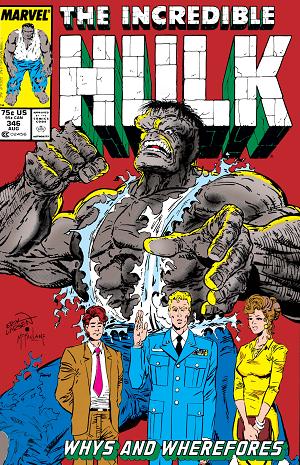 Incredible Hulk #346  cover