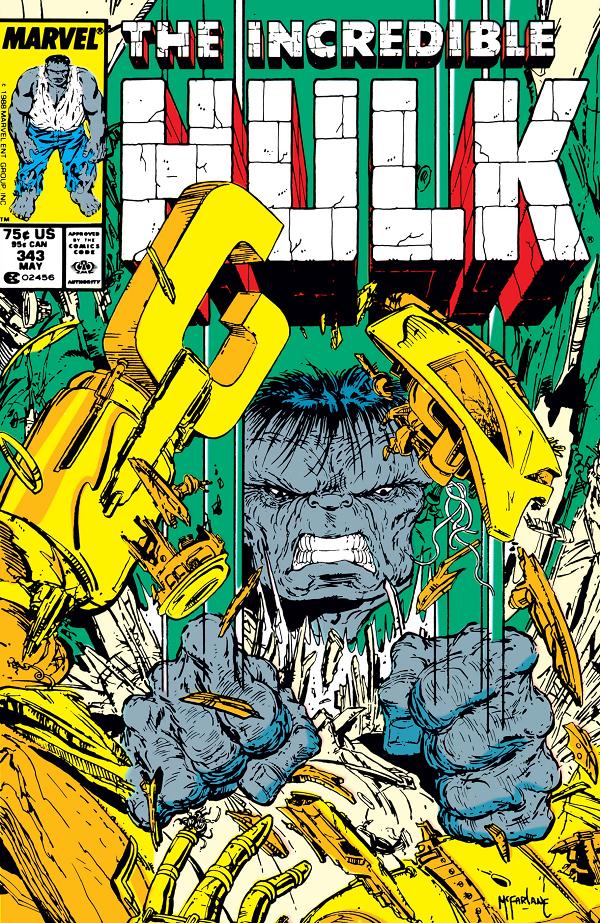 Incredible Hulk #343  cover