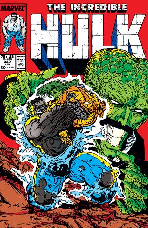 Incredible Hulk #342  cover