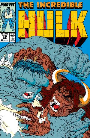 Incredible Hulk #341  cover