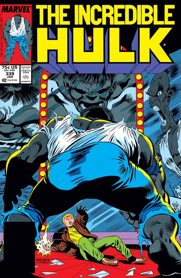 Incredible Hulk #339  cover