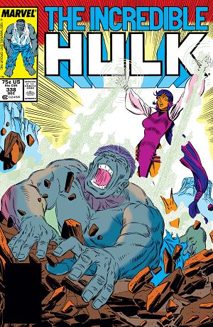 Incredible Hulk #338  cover