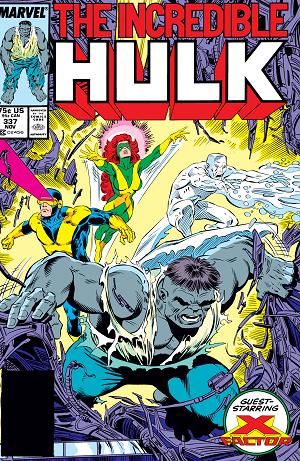 Incredible Hulk #337  cover