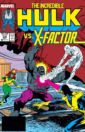 Incredible Hulk #336  cover